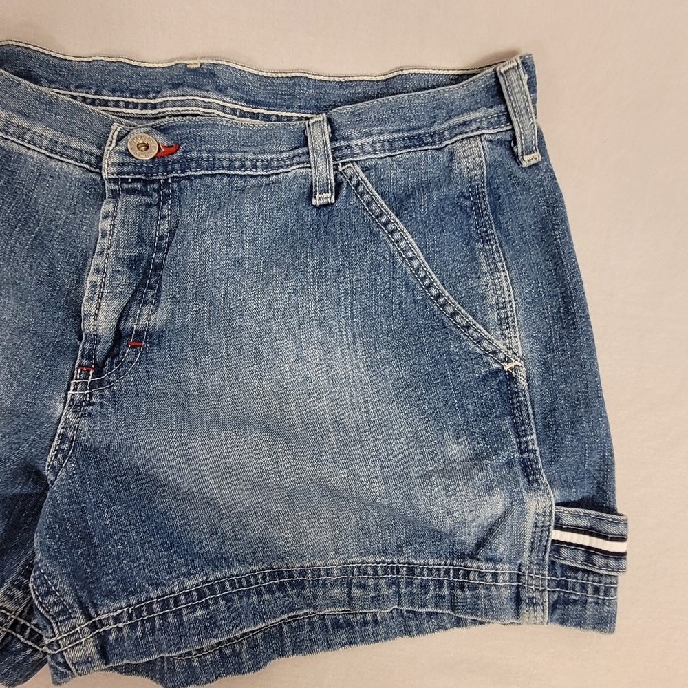 Vintage 90s Tommy Hilfiger Spellout Carge Jeans Size 13 - Picture 14 of 16
